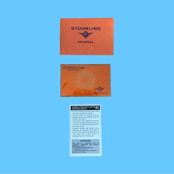 STUHRLING - Gaston - MASTER CALENDAR | Black Square-Band|Rose Gold Accents Watch - Picture 7 of 10